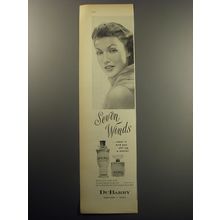1957 DuBarry Seven Winds Perfume Advertisement