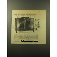 1960 Magnavox Stereo Symphony Traditional Model Advertisement
