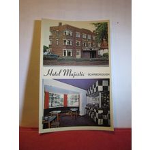 HOTEL MAJESTIC, SCARBOROUGH, YORK. unused postcard dated 1978 =