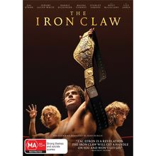 The Iron Claw DVD | Zac Efron | Region 4