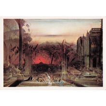 Samuel Colman Destruction Of The Temple Tate Gallery Painting Postcard