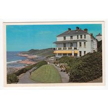 Castle Rock Hotel Mortehoe Postcard North Devon