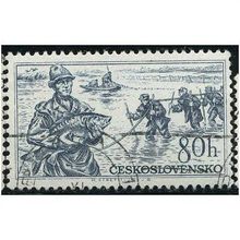 1956 Michel 986 - #2 cancelled