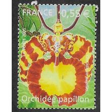 FRA 2005 55c 'ORCHIDS' FINE USED (EBID56-072)