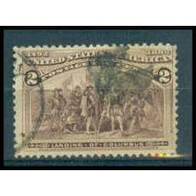 Used 231 2c Landing of Columbus Just Clears M11437