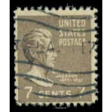 Used 812 7c Andrew Jackson Barely Clears M07833