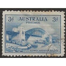 Australia 1931 SG142 3d Blue "Kingsford Smith" Fine Used ..