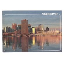 VANCOUVER, CANADA used postcard 1990 postmark #