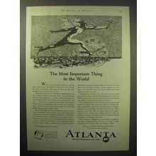 1929 Atlanta Chamber of Commerce Ad - Most Important