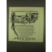 1974 Buck Knives Ad - Greatest Advance