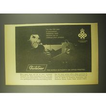 1966 Gestetner 201 Offset duplicator Ad - For the fifth year in succession
