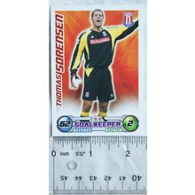 2008/09 Topps Match Attax Trading Card - Thomas Sorensen, Stoke City