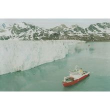HMS Endurance Ice Patrol Ship At Antarctica 1990s Postcard