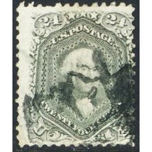 78a, Used 24¢ Sound Stamp - Union Soldier Fancy Cancel - PSE - Stuart Katz