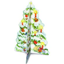 11744 - Korsch Advent Calendar - Winter Scene with Trees - 16.5"H x 11.75"W x...