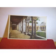 WAR CLOISTER, WINCHESTER COLLEGE, HAMPSHIRE unused vintage postcard by F Frith =