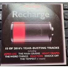 Recharge CD Promo Rock Sound A 15 Track Album Vive Le Rock Presents Recharge