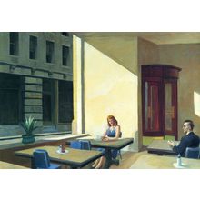 sunlights-in-cafeteria(1) Poster Canvas Movie Film Print A0 A1 A2 A3 A4 A5 A6 Ar