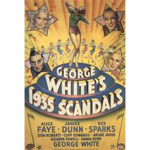 George White_s 1935 Scandals (1935)_0 Movie Film Poster Canvas iconic design