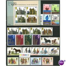 1978 All Commemoratives +MS SG1050-1074 Unmounted Mint