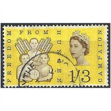 1963 SG635p 1/3d FFH Phosphor Fine Used . ..