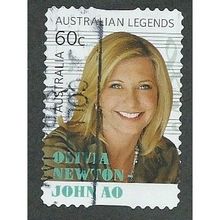 AUS 2013 60c (S/A) 'AUSTRALIAN LEGENDS- O. NEWTON JOHN' FINE USED (EBID36-172)