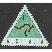 AUS 1994 45c (S/A) 'GOLD, EMERALD, DULL BLUE GREEN' FINE USED (EBID67-041)