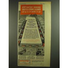 1955 Jamesway Shuttle-stroke Cleaner Ad