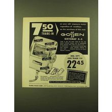1956 Gossen Sixtomat X-3 Exposure Meter Ad