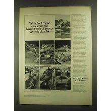 1972 The CBS Owned AM Stations Ad - Vehicle Deaths