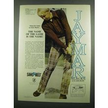 1974 Jaymar Sansabelt Slacks Ad - Tom Shaw