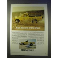 1974 Simoniz Pre-Soft, Liquid Wax Ad - Baja Survival
