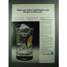 1974 Puerto Rican Rums Ad - It Does Something For Tonic