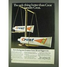 1978 Crest Toothpaste Ad - The Only Thing Better