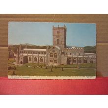ST. DAVID'S Cathedral, Wales used postcard by Valentine 1969 pm =