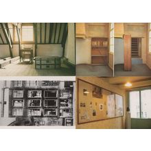 Anne Franke's House Bookcase Attic Bedroom 4x Postcard s