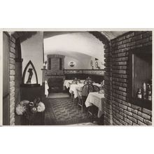 Elisas Restaurant Molenstraat Holland Old RPC Postcard