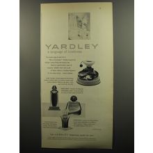 1953 Yardley Perfumes Ad - Yardley a language of loveliness