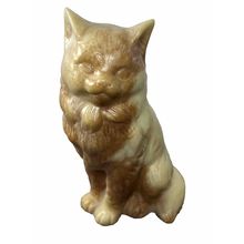 Cat Genuine Marle Stone Handcrafted Cultured Marble Australia Vintage Figurine