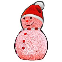 Color Changing Snowman Light Up Christmas Decoration