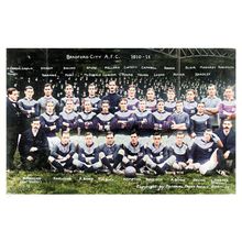 ptc4402 - Yorks. - The Bradford City A.F.C. Football Team in 1910-11 - print 6x4