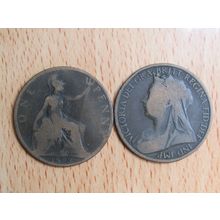 GB 1898 Victoria Penny Coin