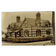 Cheshire postcard The Doctor's House Wrenbury