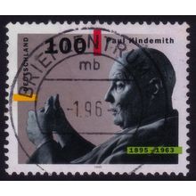 GERMANY 1995 Paul Hindemith 100pf Sc#1910 - USED @M447