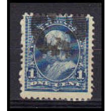 Used 247 1c Benjamin Franklin Just Clears RA0931