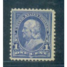 247 1c Benjamin Franklin Fine Plus MDG C1402