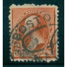 Used 220 2c George Washington Almost Very Fine A04391