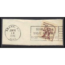 Used 1618 13c Liberty Bell Agans, Guam E0553