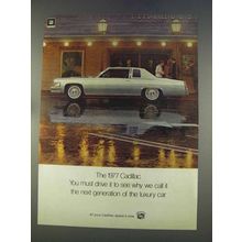 1977 Cadillac Car Ad - Next Generation of Luxury Car