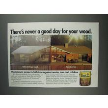 1991 Thompson's Wood Protector Ad